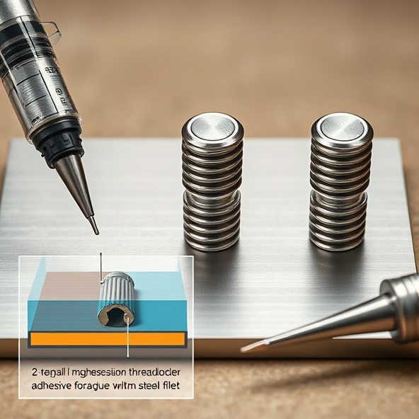 mocowanie magnesów na gwint