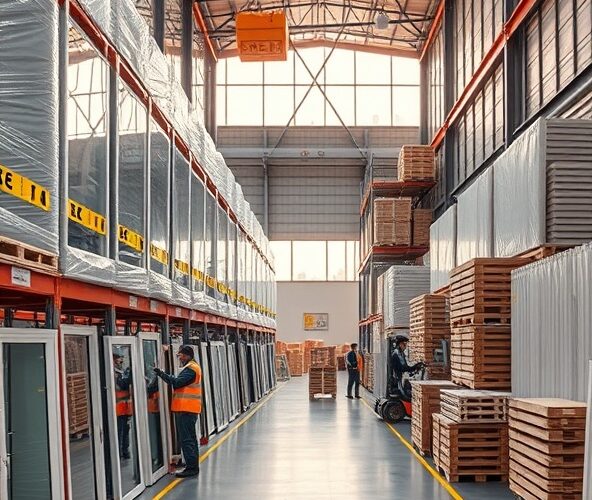 Jak firma montażowa w Łodzi zmniejszy straty magazynowe okien pcv?