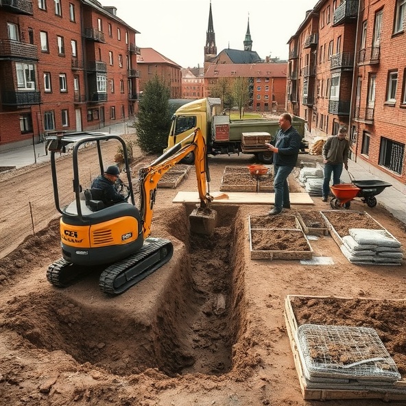 prace ziemne łódź