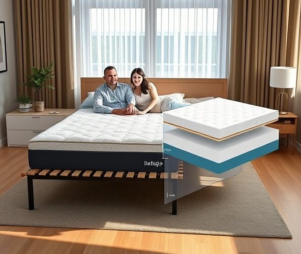 Jaki stelaż pod materac 200×200 wybrać do łóżka dla pary z nadwagą, aby wydłużyć trwałość materaca?