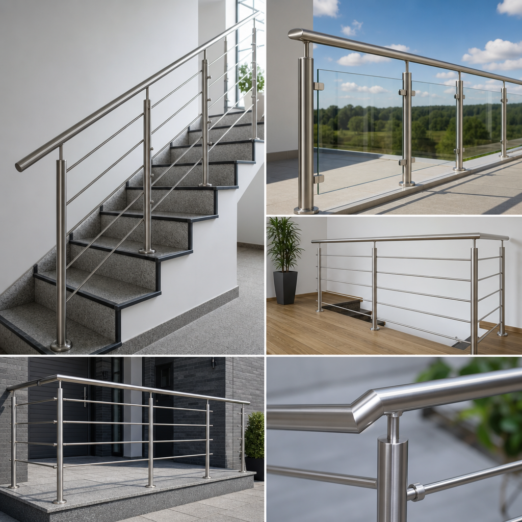 balustrady ze stali nierdzewnej